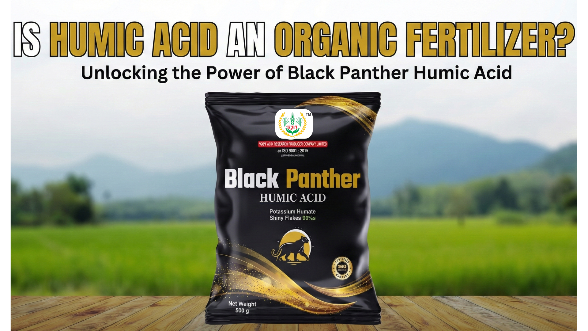 Is Humic Acid an Organic Fertilizer? Unlocking the Power of Black Panther Humic Acid